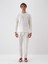 Erkek Ekru Pamuk Dokulu Regular Fit Sweat Pantolon 1