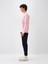 Erkek Pembe Pamuk Dokulu Regular Fit Sweatshirt 3