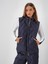 Kadın Lacivert Formunu Koruyan Regular Fit Yelek 2