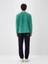 Erkek Yeşil Pamuk Dokulu Regular Fit Sweatshirt 4