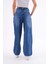 Kadın Beli Kemer Detaylı Kot Pantolon 245037 - 5