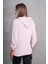 Kadın Kanguru Cepli Kapüşonlu Iki Iplik Sweatshirt 245099 - 5