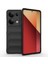 - Xiaomi Redmi Note 13 Pro 4G - Kılıf Esnek TPU Oyuklu Arka Yüzey Tasarımlı Etnik Silikon Kapak - Siyah 1