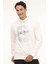 ml Renato 17SD1047 4pr Kırık Beyaz Erkek Sweatshirt 1