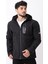 Reflektörlü Çıkarılabilir Kapüşonlu Softshell Mont Bl 1701_50388 4
