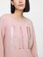 Kadın Pembe Gap Logo Relaxed Fleece Sweatshirt 4