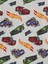Erkek Çocuk Gri Organik Pamuk Hot Wheels Desenli Pijama Takımı 2