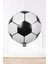 Futbol topu folyo balon futbol topu şeklinde balon 45 cm 2