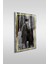 Atatürk Paltolu Siyah Beyaz 2 Dikey Cam Tablo 2
