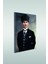 Kalpaklı Atatürk Dikey Cam Tablo 2