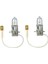 H3 12V 100W Halojen Ampül 2-Adet Pk22S Standart 1