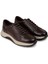 Hakiki Deri Kahverengi Erkek Sneaker Ayakkabı - 01984MKHVE01 4