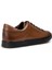 Hakiki Deri Taba Rengi Erkek Sneaker Ayakkabı - 01956MTBAC01 3