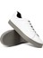 Hakiki Deri Beyaz Erkek Sneaker Ayakkabı - 01955MBYZC03 2