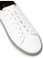 Hakiki Deri Beyaz Erkek Sneaker Ayakkabı - 01955MBYZC03 5