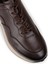 Hakiki Deri Kahverengi Erkek Sneaker Ayakkabı - 01725MKHVE03 5