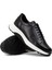 Deri Siyah Erkek Sneaker Ayakkabı - 01984MSYHE01 3