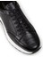 Deri Siyah Erkek Sneaker Ayakkabı - 01984MSYHE01 5