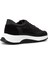 Hakiki Deri Siyah Erkek Sneaker Ayakkabı - 01984MSYHE02 2