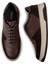 Hakiki Deri Kahverengi Erkek Sneaker Ayakkabı - 01965MKHVE01 5