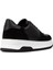 Hakiki Deri Siyah Erkek Sneaker Ayakkabı - 01965MSYHE02 2