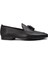 Hakiki Deri Siyah Erkek Loafer Ayakkabı - 01701MSYHC28 1
