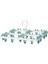 Tekno Trust Kurutma Askılığı 36X36X4 cm Kurutmalık 24 Mandallı Ikea Çamaşır Kurutması Çorap Askısı 1