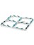 Tekno Trust Kurutma Askılığı 36X36X4 cm Kurutmalık 24 Mandallı Ikea Çamaşır Kurutması Çorap Askısı 2