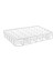 TeknoTrust Ayarlanabilir 6 bölmeli takı kutusu, düzenleyici, plastik, 27.5x19.5x4.2, 2 parça 3