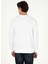 Klasik Yaka Beyaz Erkek Sweatshırt G081SZ082.000.1926931 3