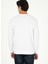 Klasik Yaka Beyaz Erkek Sweatshırt G081SZ082.000.1926931 5