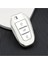 Lüx Peugeot 208 308 508 2008 3008 5008 Rifter Nano Anahtar Kılıfı Beyaz Gümüş Silver Renk Far Açmalı 1