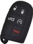 Lüx Jeep Dodge Renegade Grand Cherokee Chrysler Silikon Anahtar Kılıfı 1.ci Kalite 4