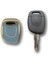 Lüx Renault Clio 1, 2, Kangoo 1 Buton Nano Anahtar Kılıfı Gri Gold Altın Renk 1.ci Kalite 2