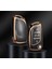 Lüx Citroen C1 C2 C3 C4 C5 Peugeot 306 407 807 Ds Ds4 Ds6 Nano Anahtar Kılıfı Siyah Gold Altın Renk 2