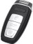 Lüx Audi A3 2021-2022 A6L A7 A8 Q8 E Tron C8 D5 Nano Anahtar Kılıfı Siyah Gold Altın Renk 2