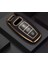 Lüx Audi A3 2021-2022 A6L A7 A8 Q8 E Tron C8 D5 Nano Anahtar Kılıfı Siyah Gold Altın Renk 1