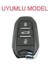 Citroen C4 Ds4 C5 Ds5 Nano Anahtar Koruma Kılıfı Sustasız Beyaz Gold Altın Renk 1. Ci Kalite 2