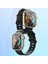 Huawei Watch Fit 3 to Apple Watch Ultra 49mm Kasa Dönüştürücü ve Ekran Koruyucu Watch Gard 33 - Gümüş 5