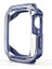 - ​​​Apple Watch 38mm - Kasa Koruyucu Sert PC Silikon Koruyucu - Gard 08 - Mavi - T22607 1