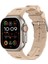 - ​​​Apple Watch Ultra 49mm - Kordon Silikon Kordon - KRD-92 - Kahve Açık - T29724 1
