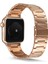 - ​​​Apple Watch 44mm - Kordon Metal Kordon - KRD-48 - Rose Gold - T19107 3