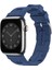- ​​​Apple Watch 7 41mm - Kordon Silikon Kordon - KRD-92 - Mavi - T29720 1