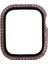 - ​​​Apple Watch 7 41mm - Kasa Koruyucu Kenarları Taşlı Sert PC Kasa Ve Ekran Koruyucu - Gard 24 - Rose Gold - T26429 1