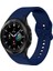 - Samsung Watch 4 Classic 42MM - Kordon Silikon Kordon Krd-50 - Petrol Mavi 1