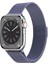 - Apple Watch 7 45MM - Kordon Metal Kordon Krd-01 - Derin Mor 1