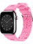 - ​​​Apple Watch 38mm - Kordon Silikon Kordon - KRD-92 - Pembe - T29708 1