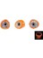Salty Rubber Head 140GR Kafa 05 Orange 3D Eye 2