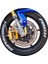 Supercorsa Motorsiklet Lastik Yazısı Stikeri 2Lastik İçin Set 15-21 İnç Arası Uyumlu Lastik Sticker Beyaz 1