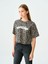 Loose Crop Kadın Tshirt K.kol 1